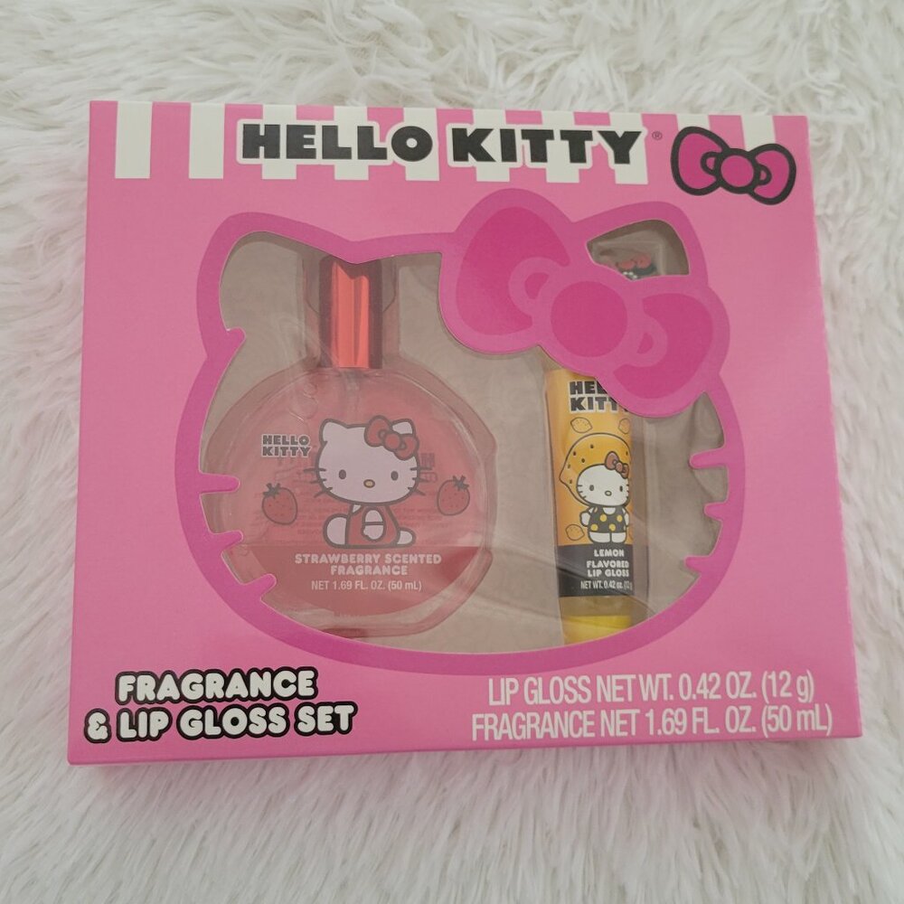 Hello Kitty Fragrance & Lip Gloss Set